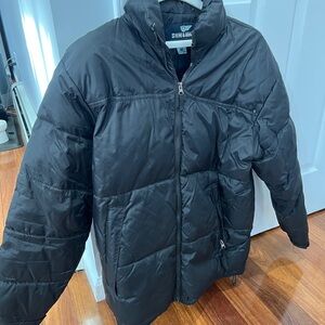 Steve & Barry's Black Double Down Jacket